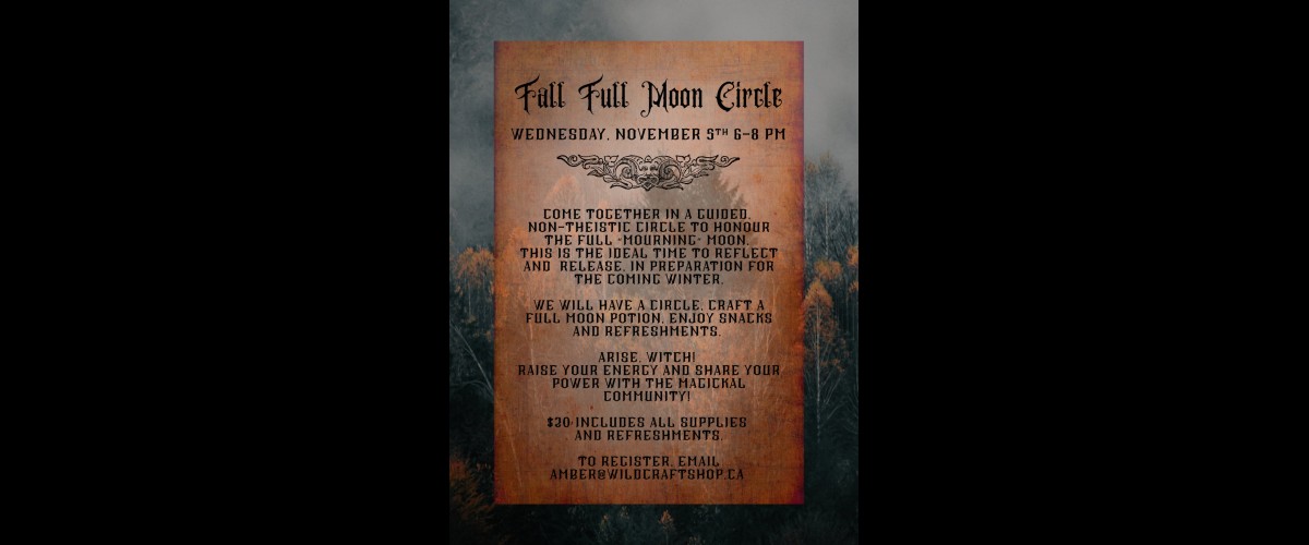 Fall Full Moon Circle